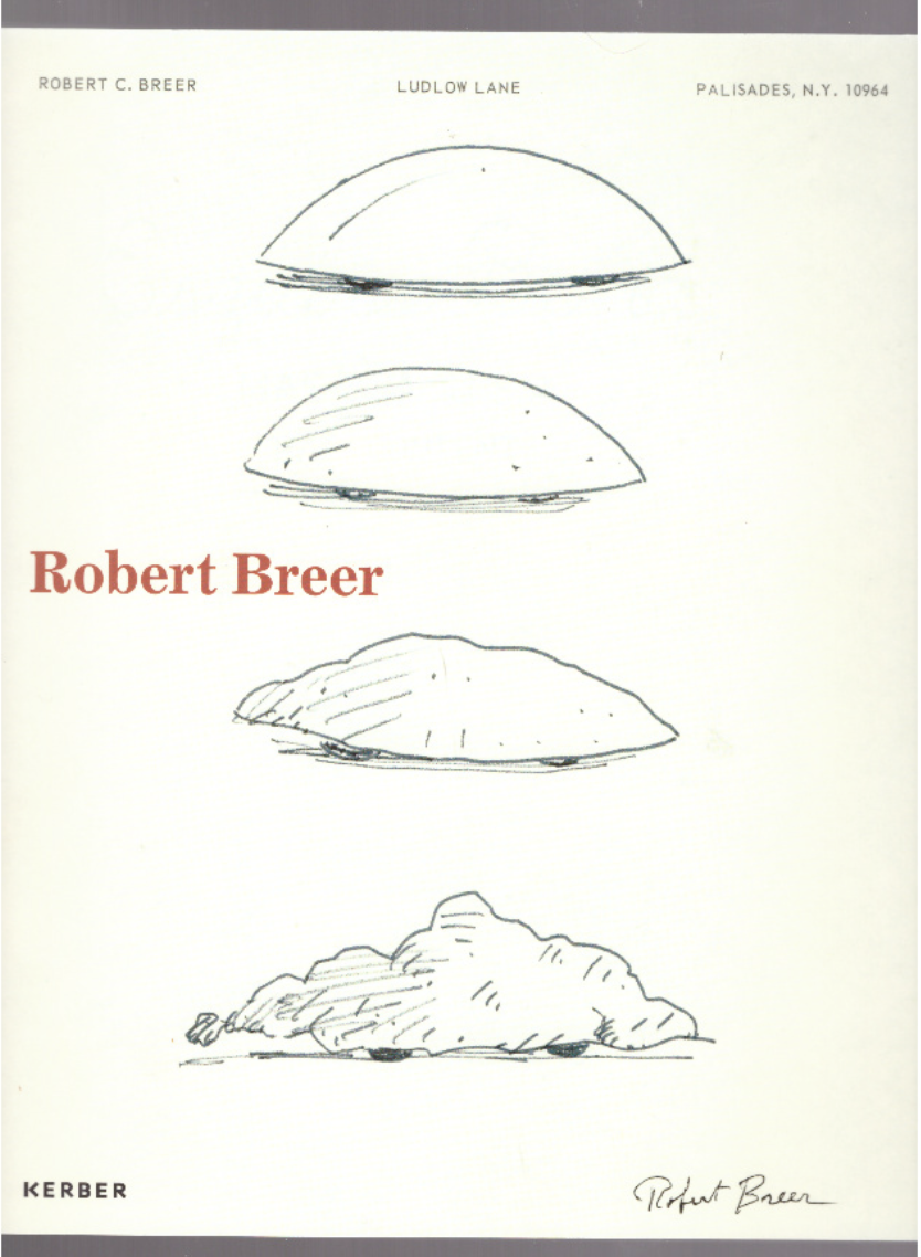 BREER, Robert; PARDEY, Andres (ed.) - Robert Breer